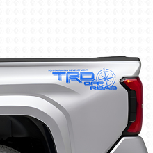 Kit di Adesivi in Vinile per il Lato Letto TRD Off Road Compass per Toyota Tacoma_2