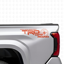 Kit di Adesivi in Vinile per il Lato Letto TRD Off Road Compass per Toyota Tacoma_4