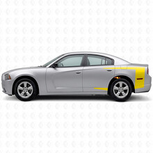 Strisce a Fascia Laterale Adesivo in Vinile per Dodge Charger 2011-2014_5