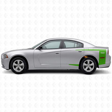 Strisce Accentate Personalizzate Adesivo in Vinile per Fiancata per Dodge Charger 2011-2014_3