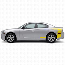 Strisce Accentate Personalizzate Adesivo in Vinile per Fiancata per Dodge Charger 2011-2014_5