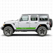 Adesivo Vinile Laterale con Strisce Contornate Personalizzate per Jeep Wrangler 2018-2027_4