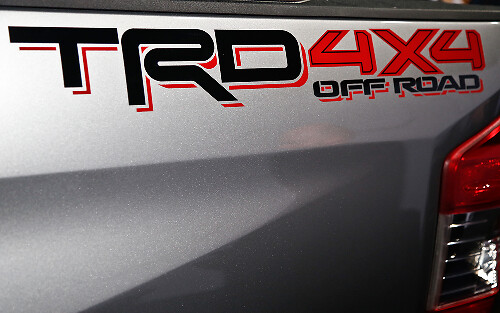 Kit di Adesivi in Vinile per Cassone Fuoristrada 4x4 Stile TRD per Toyota Tacoma