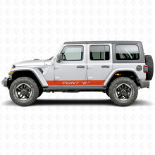 Adesivo in vinile laterale con strisce dritte personalizzato per Jeep Wrangler 2018-2027_5