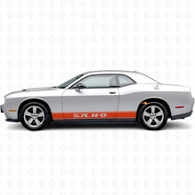 Adesivo Vinile Strisce Contorno 5.7L H/O per Parafango per Dodge Challenger_4