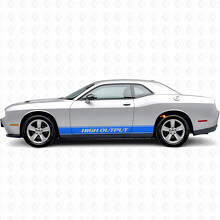 Adesivo in Vinile con Strisce a Contorno ad Alta Potenza per Dodge Challenger_2
