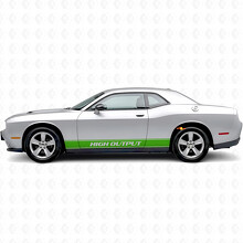 Adesivo in Vinile con Strisce a Contorno ad Alta Potenza per Dodge Challenger_3
