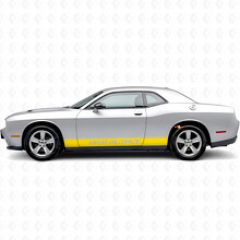 Adesivo in Vinile con Strisce a Contorno ad Alta Potenza per Dodge Challenger_5