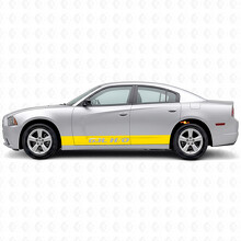 Adesivo laterale in vinile con strisce dritte H/O 6.1L per Dodge Charger 2011-2014_5