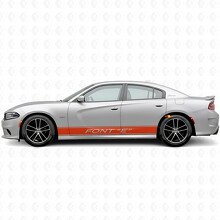 Strisce di Contorno Personalizzate Adesivo Vinile Laterale per Dodge Charger 2015-2026_4