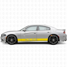 Adesivo in vinile laterale con strisce contorno 5.7L H/O per Dodge Charger 2015-2026_5