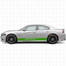 Adesivo in Vinile Strisce Laterali Contorno H/O 6.1L per Dodge Charger 2015-2026_3