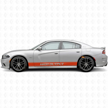 Adesivo Vinile Laterale a Strisce Contorno Alta Potenza per Dodge Charger 2015-2026_4