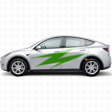 Adesivo in Vinile Laterale Contorno Lightning per Tesla Model Y_3