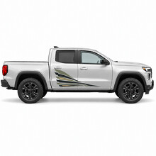 Adesivo in vinile per porta laterale Kestrel Wake Swept Blades per GMC Canyon_2