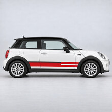 Adesivo in Vinile Laterale Club Sprint a Strisce per MINI Cooper 2014_2