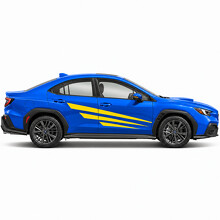 Pellicole Laterali Strisce Rally Stage Blades Adesivo Vinile per Subaru WRX 2022_2