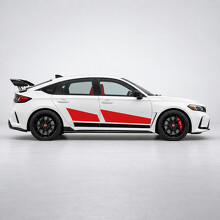 Adesivo Vinile Laterale Apex Split Racing Graphics per Honda Civic 2023_2