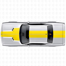 Adesivo in Vinile a Doppia Linea Contorno per Cofano, Tetto e Bagagliaio per Dodge Challenger 2008-2014_5