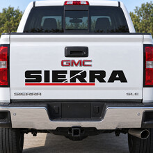 Adesivo in vinile a taglio incrociato inline per portellone GMC Sierra 2018_2