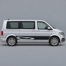 Adesivo vinilico laterale Contour Lagoon per Volkswagen Multivan T6.1 SWB 2019-2024_2