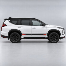 Adesivo in Vinile per Passo Cintura Rally per Mitsubishi Pajero Sport 2019-2024 Restyling_2