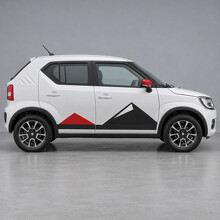 Adesivo in Vinile Laterale Twin Peak Terrace per Suzuki Ignis FF21S 2017-2020 Pre-Facelift_2