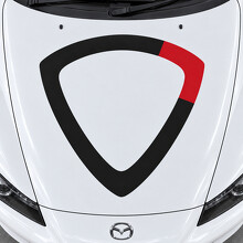 Adesivo in vinile Decalcomania Cofano Open Core Rotor per Mazda RX-8 SE3P 2008-2012 Restyling_2