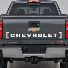 Tipo Staffa Adesivo in Vinile per Portellone 1500 per Chevrolet Silverado 2018_2