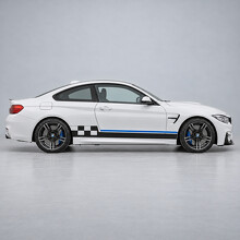 Adesivo in Vinile Laterale Checker Bridge F82 Coupé Pre-Facelift per BMW M4 2015-2017_2