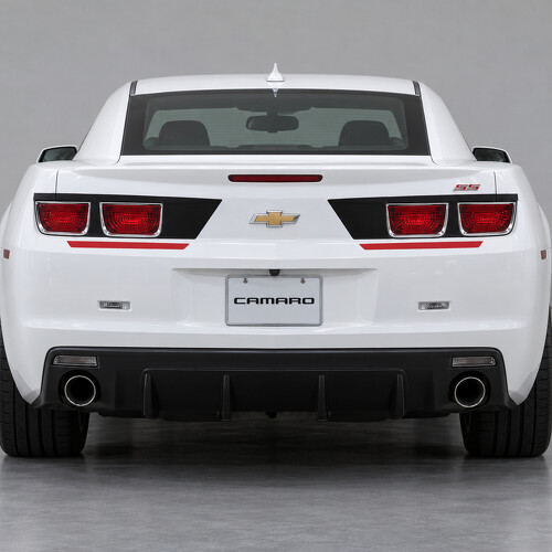 Adesivo in vinile a decalcomania per aletta faro posteriore paraurti per Chevrolet Camaro 2013_1