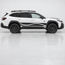 Adesivo in Vinile River Cut Rail Wilderness Side per Subaru Outback 2024_2