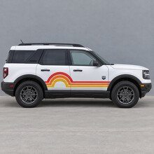 Adesivo in vinile laterale Sunset Disc Big Bend per Ford Bronco Sport 2024_2