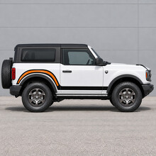 Adesivo in Vinile per Arco Posteriore Grande Curva 2 Porte Laterale per Ford Bronco 2024_2