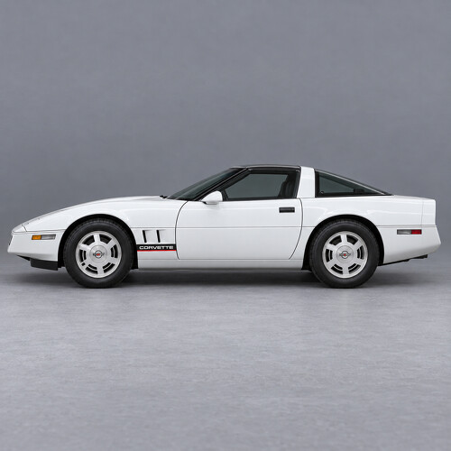 Adesivo in vinile Gill Underline per parafango Chevrolet Corvette C4 1984_1