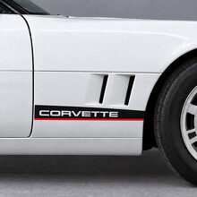 Adesivo in vinile Gill Underline per parafango Chevrolet Corvette C4 1984_2