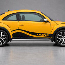 Adesivo in Vinile a Canale Laterale Sabbia Duna per Volkswagen Beetle 2016_2