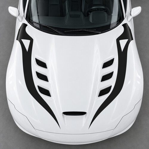 Adesivo in Vinile Cofano Open Fang ACR per Dodge Viper 2016_1