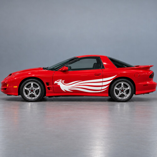 Adesivo in Vinile Laterale Phoenix Flight per Pontiac Firebird 2002_1