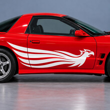 Adesivo in Vinile Laterale Phoenix Flight per Pontiac Firebird 2002_2