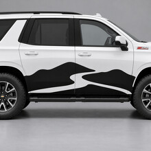 Adesivo in vinile decalcomania Z71 Boulder Path laterale per Chevrolet Tahoe 2023_2