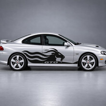 6.0 Adesivo in Vinile Laterale Goat Smoke per Pontiac GTO 2006_2