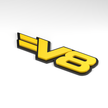 Distintivo 3D in Acrilico Barra Divisa V8_2