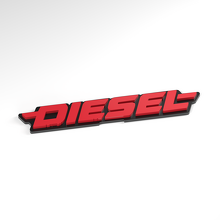 Distintivo Acrilico Diesel Torque 3D_3