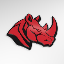 Distintivo Acrilico 3D Rhino Forward Force_3