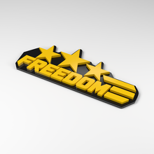 Distintivo Acrilico Freedom Heritage 3D_2