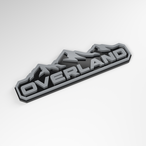 Distintivo Overland Horizon 3D in Acrilico