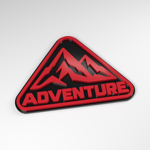 Targa 3D Acrilica Adventure Peak_3