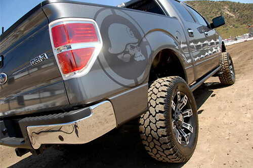 Kit di decalcomanie in vinile Metal Mulisha Skull per comodino per musclecar e camion