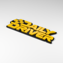 Distintivo Acrilico 3D Daily Driver Checker_2